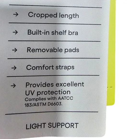 NWT Expresso  All Over Cami Bra Size‎ Large - Picture 4 of 5